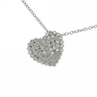 Collana Mirco Visconti Donna CUORI in Oro bianco Diamante 0.27 Ct P1237/10 - P1237/10